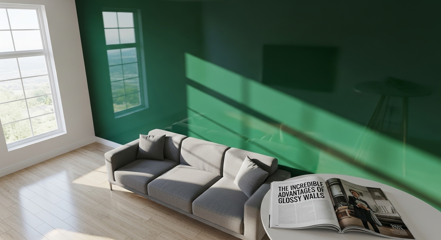 Como o efeito brilho pode transformar a pintura da sua casa 